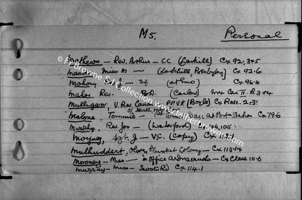 FR BROWNES INDEX